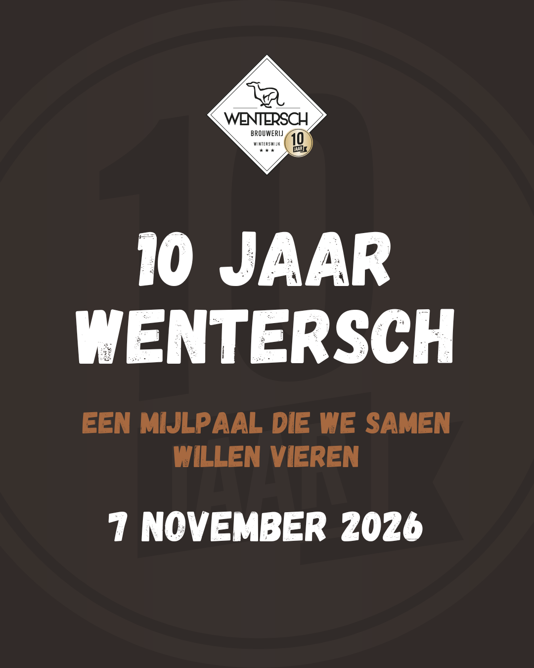 Ticket | 10 jaar Wentersch